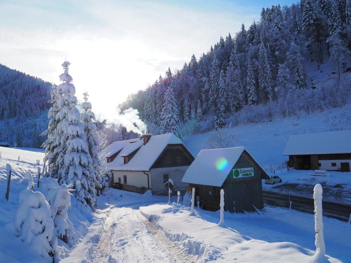 Hostel Zickerreith Almhütte Rosenau am Hengstpass Exterior foto